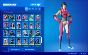 Conta Fortnite mais de 1700R$ gastos (com passe da 3 até 10)