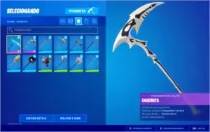 Conta Fortnite mais de 1700R$ gastos (com passe da 3 até 10)