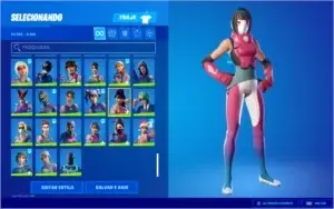 Conta Fortnite mais de 1700R$ gastos (com passe da 3 até 10)