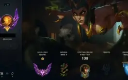 Conta Mestre Rank 1-10 Cassiopeia Handlevel