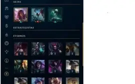 ACC LOL - MESTRE 275PDL - 36 SKINS