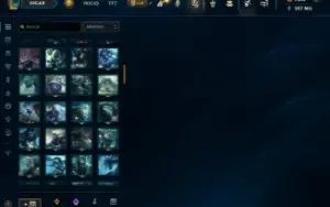 Conta Lol Nv 319- Com 101 Skins , 1439 RP, 287k essenc.azul