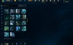 Conta Lol Nv 319- Com 101 Skins , 1439 RP, 287k essenc.azul