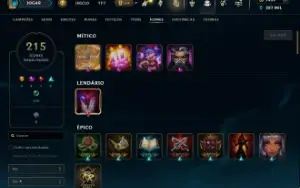 Conta Lol Nv 319- Com 101 Skins , 1439 RP, 287k essenc.azul