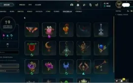 Conta League of Legends e Valorant