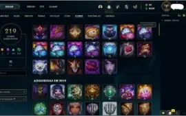 Conta League of Legends e Valorant