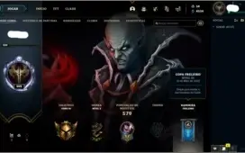 Conta League of Legends e Valorant