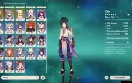 Genshin Impact Xiao, Klee, Raiden c1 + 30 dias de benção