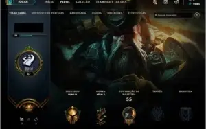 CONTA DE LOL OURO 4