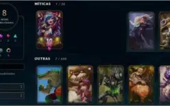 CONTA DE LOL OURO 4