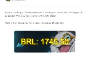 LEAGUE OF LEGENDS | UNICO DONO | + de R$1700,00 em SKINS!