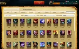 CONTA LV 28 / 1º MD10 / 44 CAMPEÕES / 7 SKINS