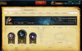 CONTA LV 28 / 1º MD10 / 44 CAMPEÕES / 7 SKINS