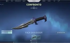 CONTA VALORANT COM ALGUMAS SKINS