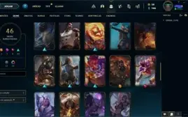 CONTA OURO 3 56 CAMPEOES 46 SKINS