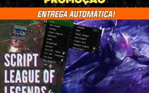 Script Lol, Todos Os Champs + Entrega Automática! - Mar/2024