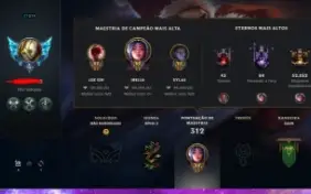 Conta League Of Legends Full Acesso 149 Campeoes, 118 Skins