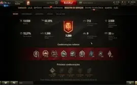 Conta world of tanks