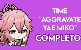 Yae Miko C1 + BIS + 3 arcontes + 2 Mochileiros