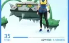 Conta Pokemón Go Lvl 35 Time Azul