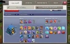 Clash of Clans CV 12 quase Full barato