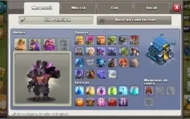 Conta Clash of Clans CV 12 bem upada