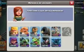 Conta Clash of Clans CV 12 bem upada