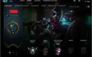 Conta League of Legends 397 Skins