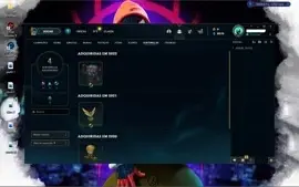 conta de lol gold 4 skins e champs descrição!