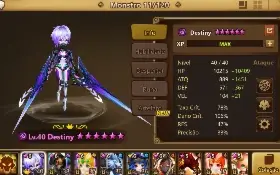 Conta summoners wars com Nat 5 Ld (Destiny) Pvm pronto!!