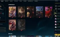 Vendo conta League of legends