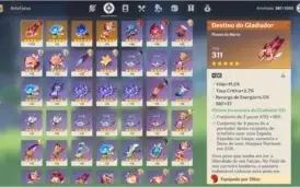 Diluc AR 36 + arma 5*