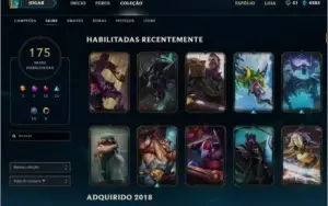 CONTA LOL S7 PLATINA - FULL CHAMP E 175 SKINS BARATA DMS!