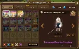 Conta Molly (Sereia de Luz)