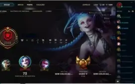 Conta league of legends barbada gold1