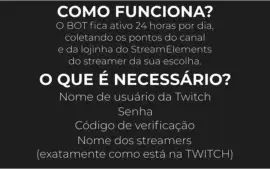 FARM DE PONTOS EM LOJINHAS DA TWITCH