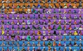 Conta Fortnite com Travis / Danças raras / +244 Skins