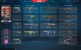 Conta Full Acesso com 18 Skins e Duas Facas !