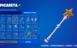 conta fortnite que farma v bucks com skin try hard