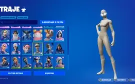 conta fortnite que farma v bucks com skin try hard