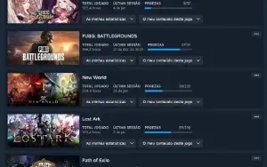 Conta Steam com New World Completo, Brasil