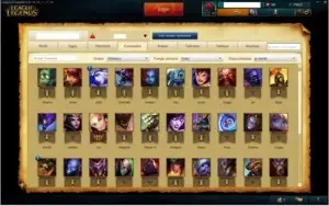 League of Legends GOLD V, 2 rune page, 32 Champs