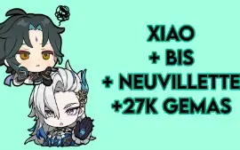 Xiao + BIS + Neuvillette + 27k primos
