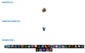 Conta Platina 39 skins