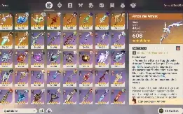 Conta Genshin Impact com todos os arcontes e mais 31 T5