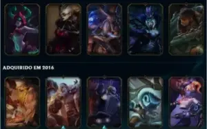 Prata II / MMR Alto / 59 Skins 2 Ult / 126 Champions