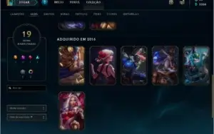 Conta Platina 1 - 68 campeos 19 skins