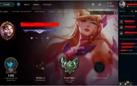 Conta Platina 1 - 68 campeos 19 skins