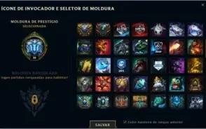 Conta lol com janna vitoriosa, rammus rei e 250 skins