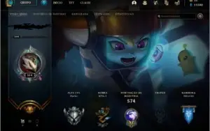 conta lol 149 skins faltando 25 champs